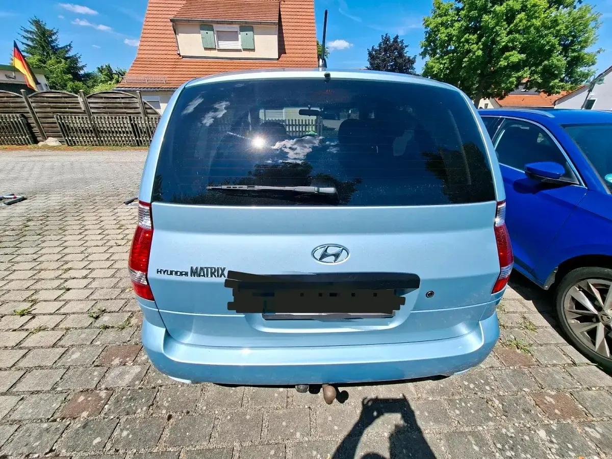 Gebraucht Hyundai Matrix 102 PS (75 kW) 2009 Blau Van / Kleinbus
