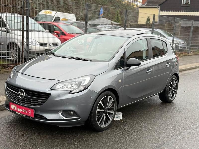 Grau Gebraucht 2017 Opel Corsa Color Edition Limousine | 7.699 € (Fairer Preis) - Bild 1/4