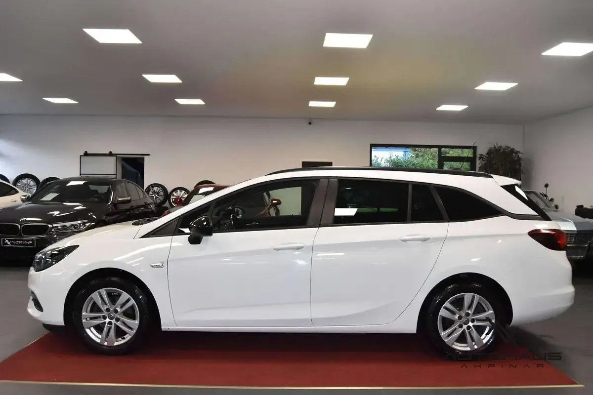 Gebraucht Opel Astra Edition 122 PS (89 kW) 2021 Weiß Kombi