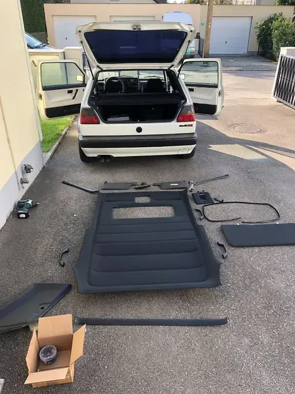 Gebraucht VW Golf II 150 PS (110 kW) 1990 Weiß Kleinwagen