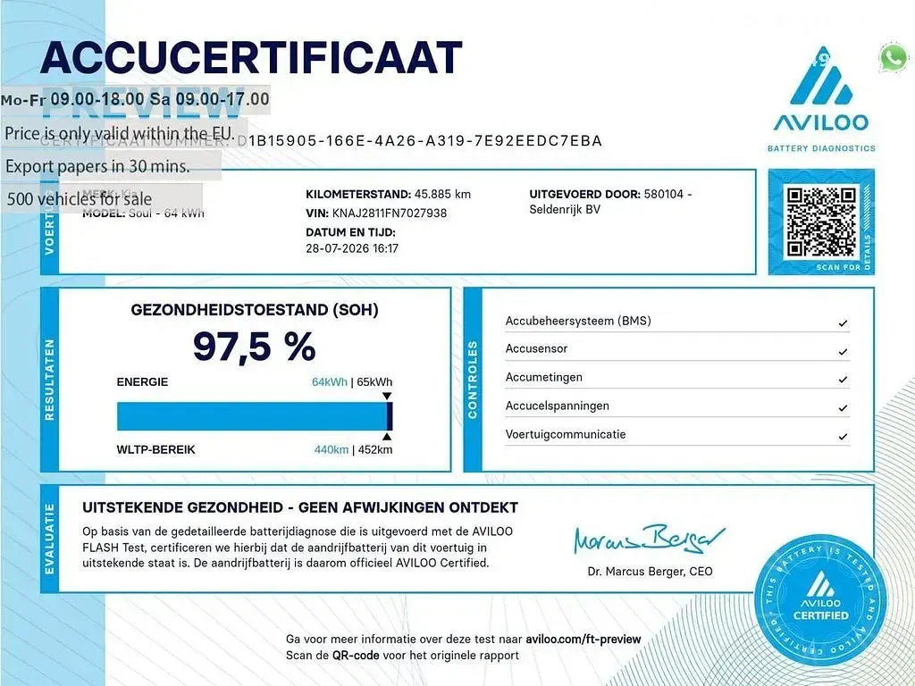 Gebraucht Kia Soul EV 150 kW (204 PS) 2022 Schwarz SUV