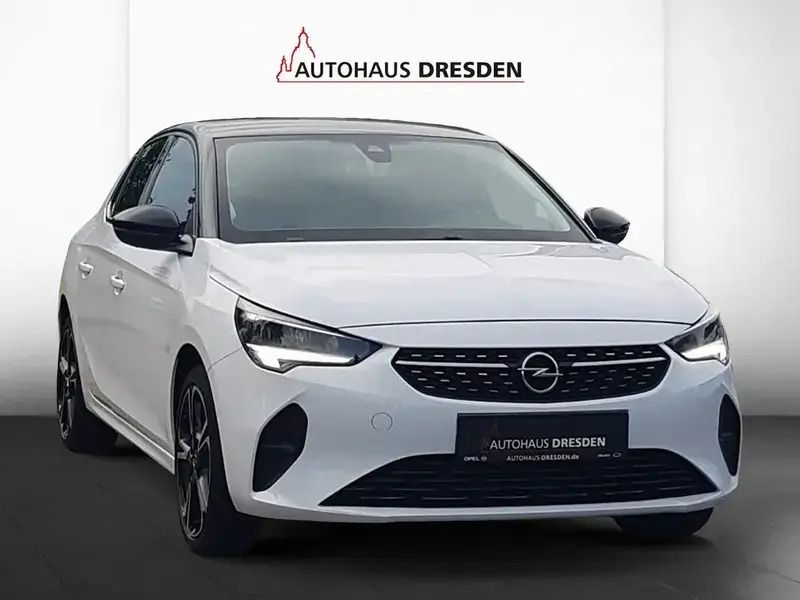 Jade weiss Gebraucht 2021 Opel Corsa Elegance Kleinwagen | 11.990 € (Fairer Preis) - Bild 1/4