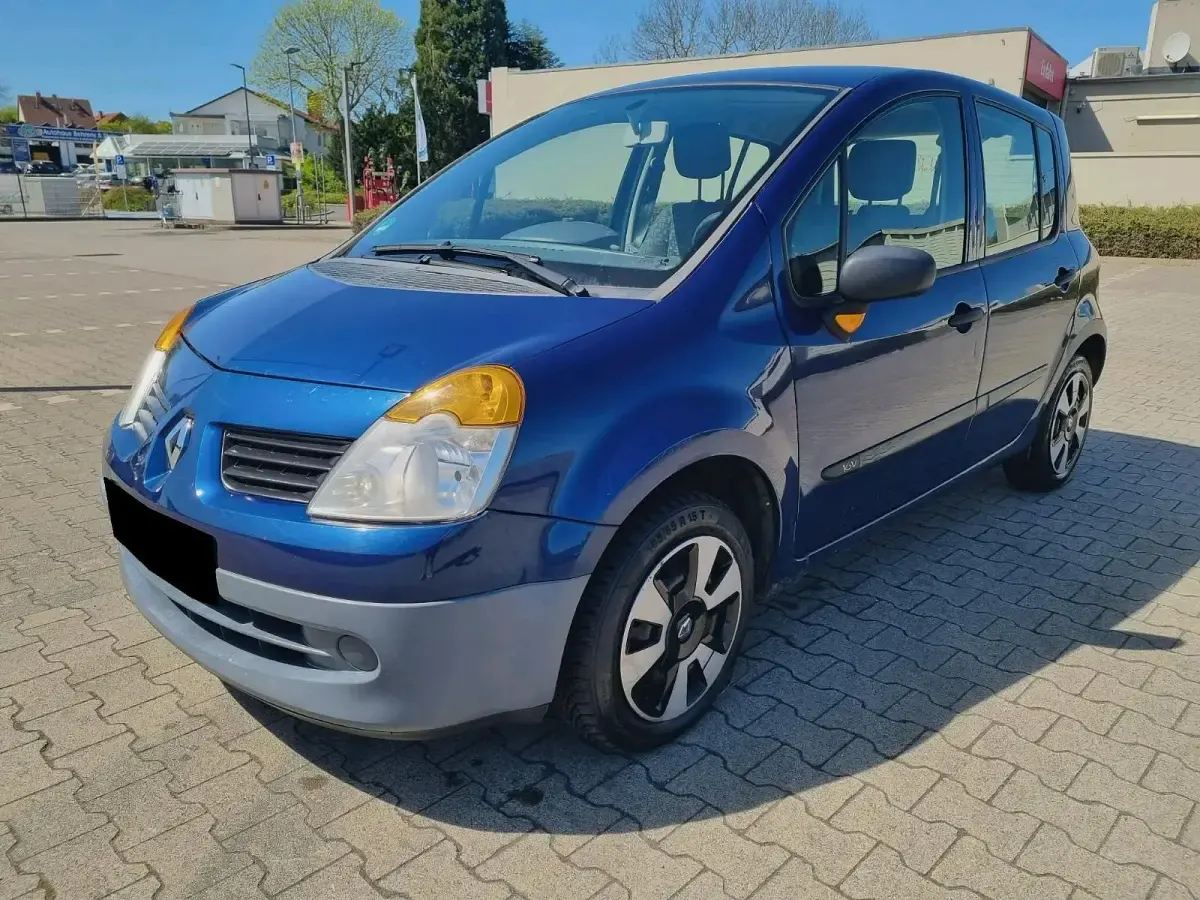Second-hand Renault Modus 75 CP (55 kW) 2005 Albastru Monovolum