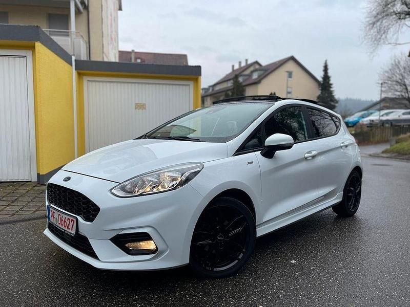 Gebraucht Ford Fiesta ST-Line 140 PS (102 kW) 2018 Weiß Kleinwagen