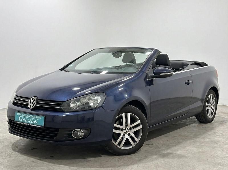 Gebraucht VW Golf Cabriolet 105 PS (77 kW) 2013 Blau Cabrio