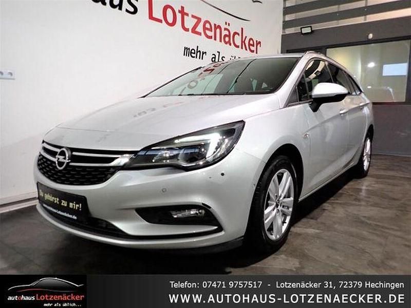 Silber Gebraucht 2017 Opel Astra Kombi | 12.490 € (Fairer Preis) - Bild 1/4