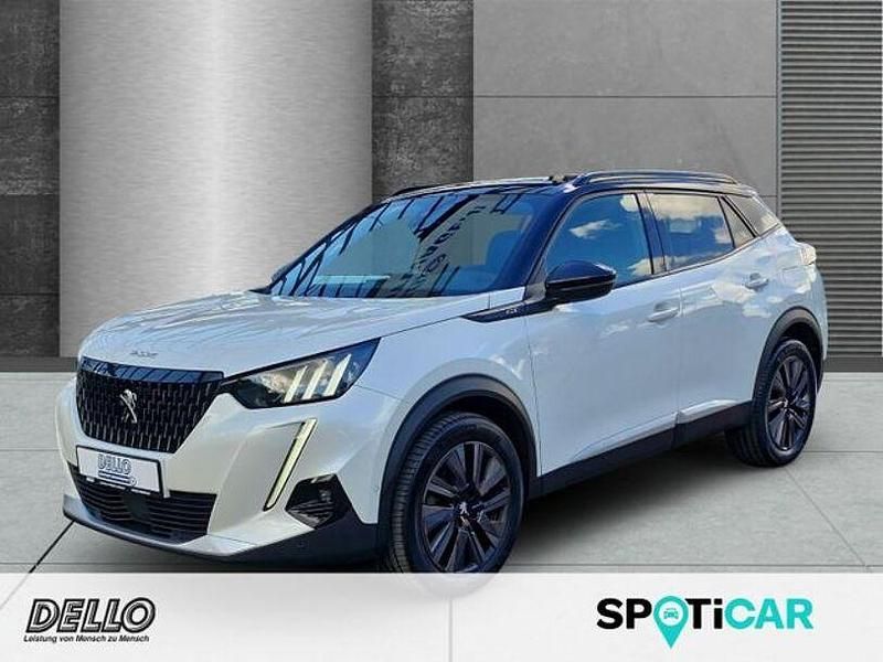Weiß Gebraucht 2021 Peugeot 2008 GT SUV | 21.790 € (Fairer Preis) - Bild 1/4