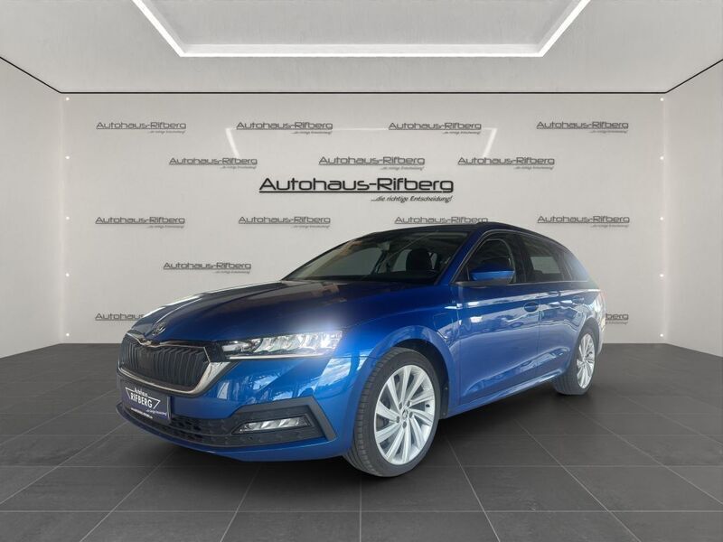 Blau Gebraucht 2022 Skoda Octavia Ambition Limousine | 17.890 € (Fairer Preis) - Bild 1/4