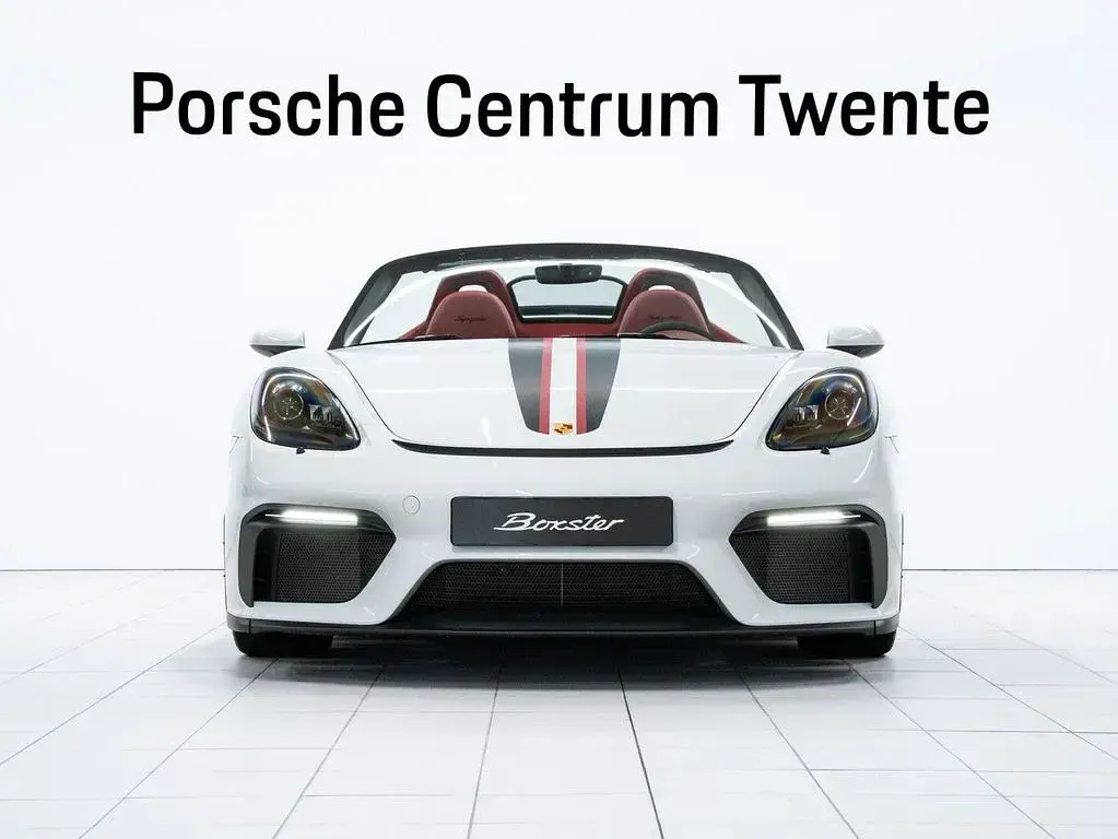 Gebraucht Porsche Boxster Spyder 420 PS (308 kW) 2021 Weiß Cabrio