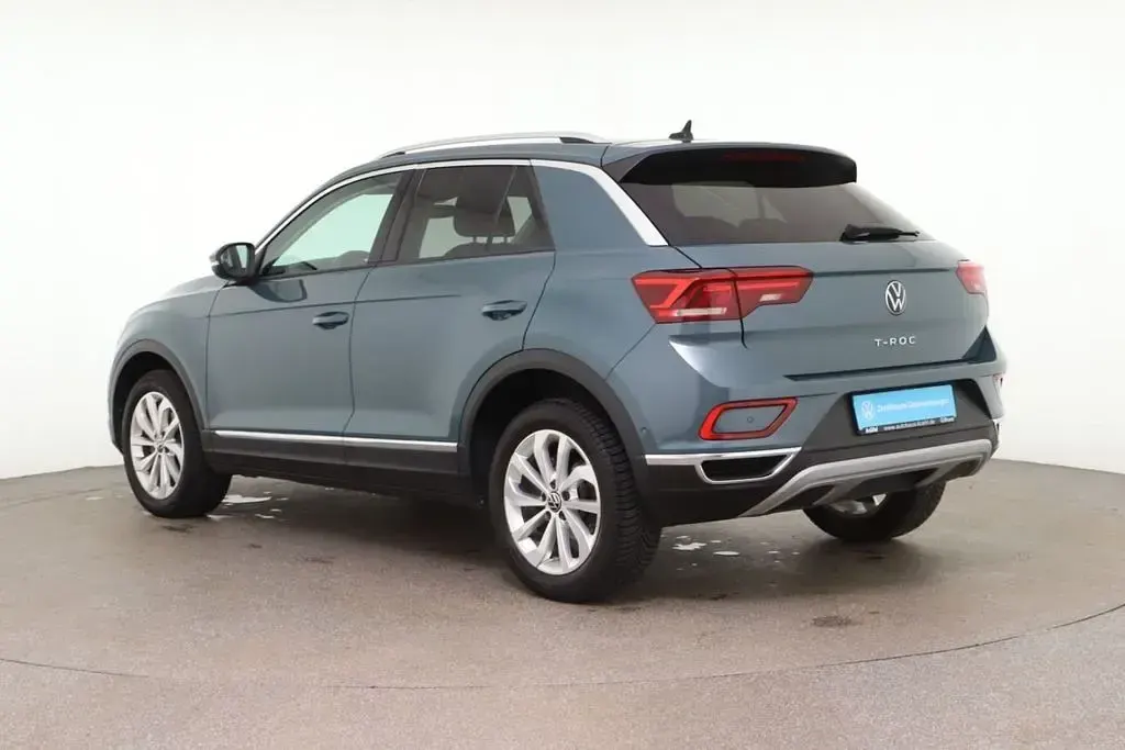 Gebraucht VW T-Roc Style 110 PS (80 kW) 2022 Petroleum blue metallic SUV