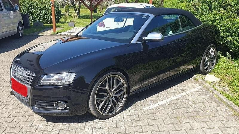 Schwarz Gebraucht 2011 Audi S5 Cabriolet Comfort Cabrio | 28.500 € - Bild 1/4