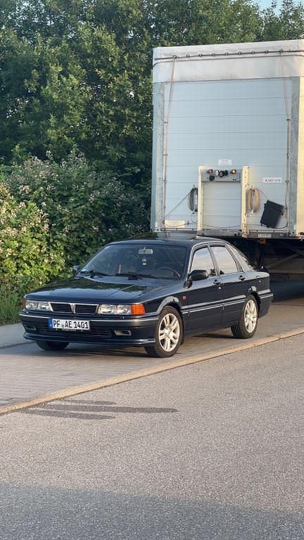 Blau Gebraucht 1991 Mitsubishi Galant Limousine | 5.250 € - Bild 1/4
