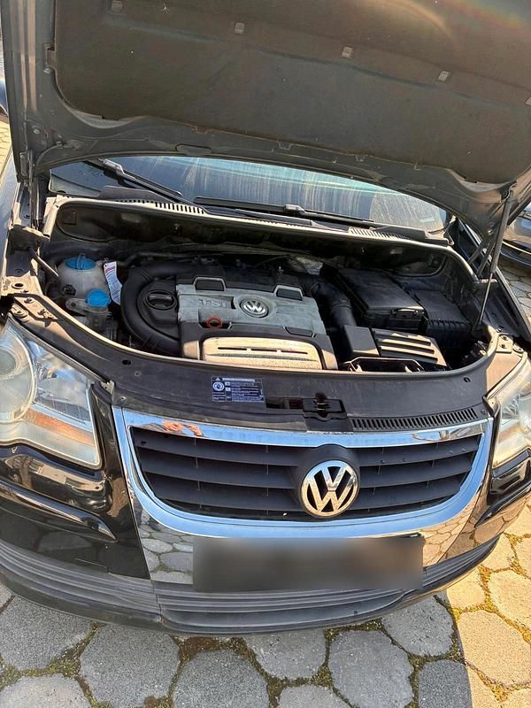 Gebraucht VW Touran 140 PS (102 kW) 2007 Schwarz Van / Kleinbus