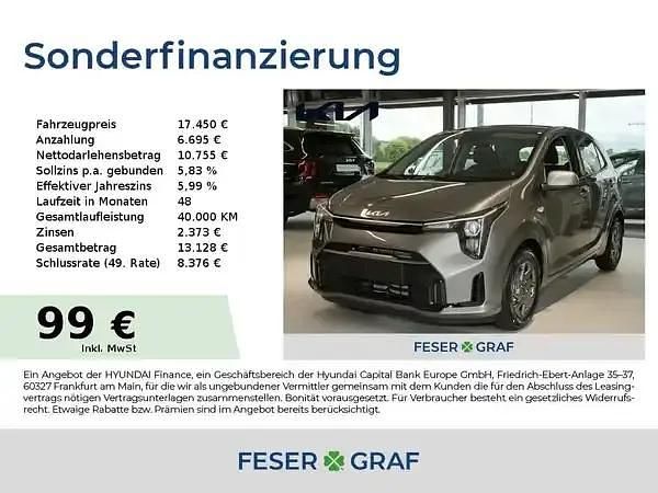 Astrograu met. Neu 2025 Kia Picanto Kleinwagen | 17.450 € (Fairer Preis) - Bild 1/4