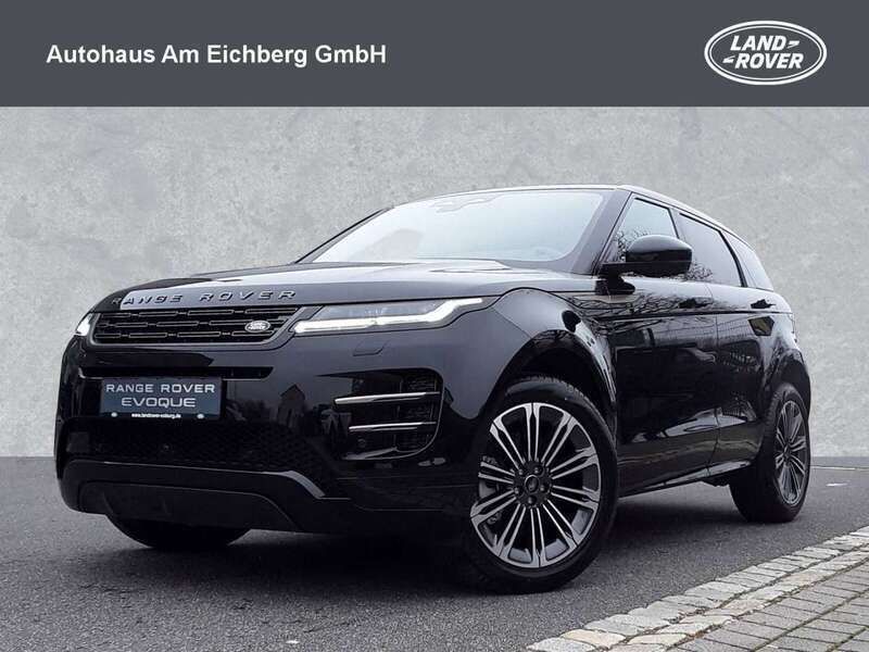 Santorini black Gebraucht 2024 Land Rover Range Rover evoque SE Dynamic SUV | 52.990 € (Etwas zu teuer) - Bild 1/4