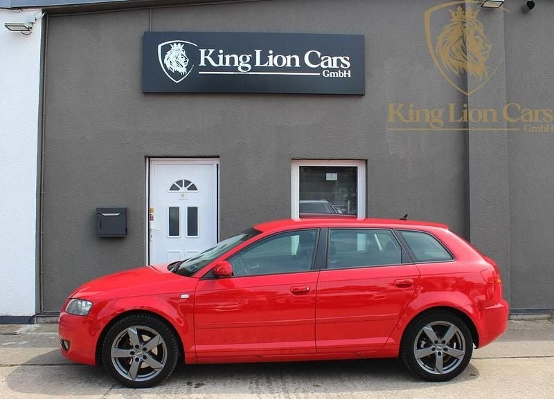 Gebraucht Audi A3 Attraction 140 PS (102 kW) 2007 Rot Kleinwagen