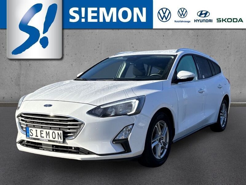 Weiß Gebraucht 2020 Ford Focus Cool & Connect Kombi | 13.875 € (Fairer Preis) - Bild 1/4