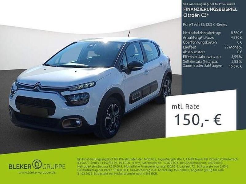Gebraucht Citroën C3 PureTech 83 PS (61 kW) 2023 Weiß Limousine