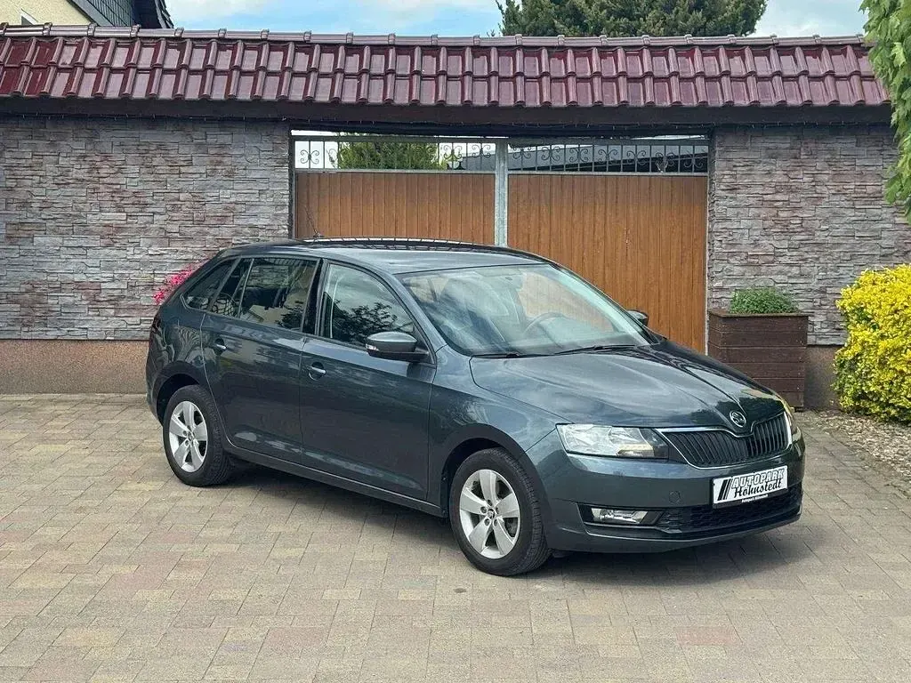 Gebraucht Skoda Rapid Ambition 110 PS (80 kW) 2018 Quarzgrau metallic Kleinwagen