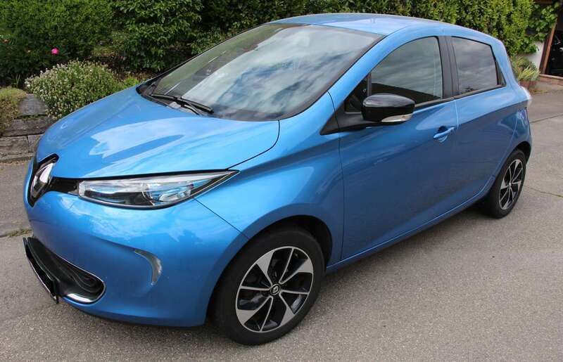 Blau Gebraucht 2017 Renault Zoe Intens Kleinwagen | 5.900 € (Etwas zu teuer) - Bild 1/4