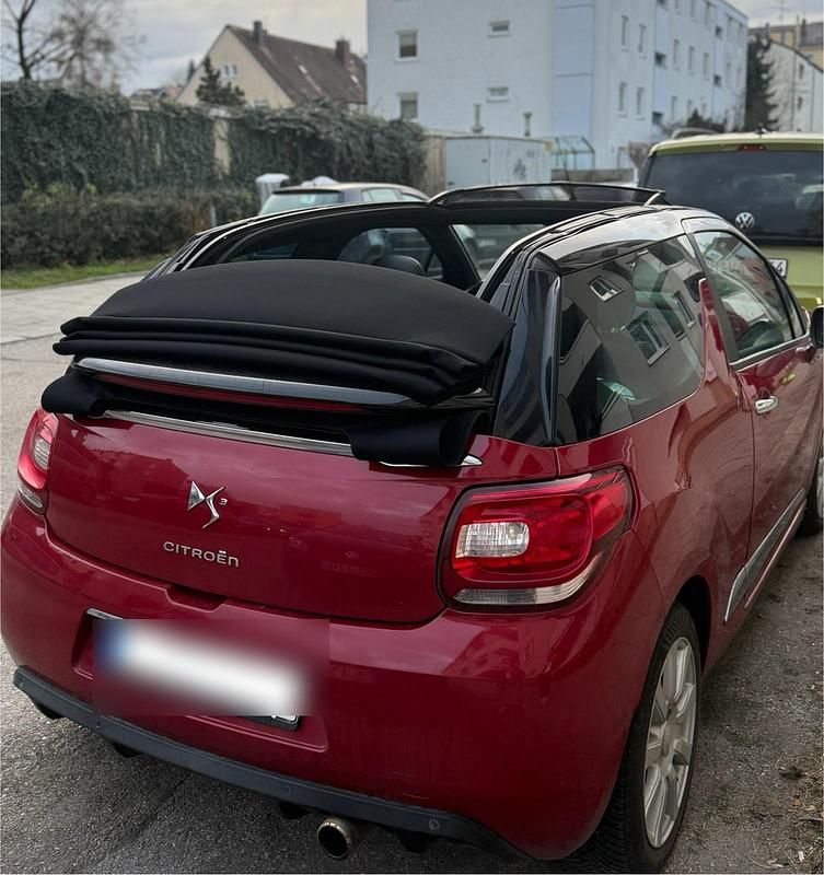 Rot Gebraucht 2013 Citroën DS3 Cabriolet So Chic Cabrio | 2.999 € (Teuer) - Bild 1/4
