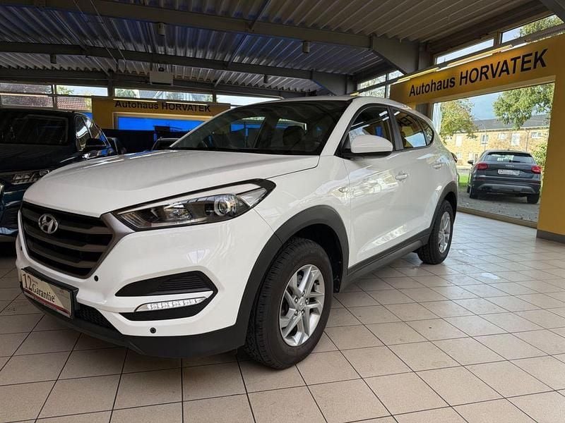Gebraucht Hyundai Tucson 132 PS (97 kW) 2016 Weiß SUV