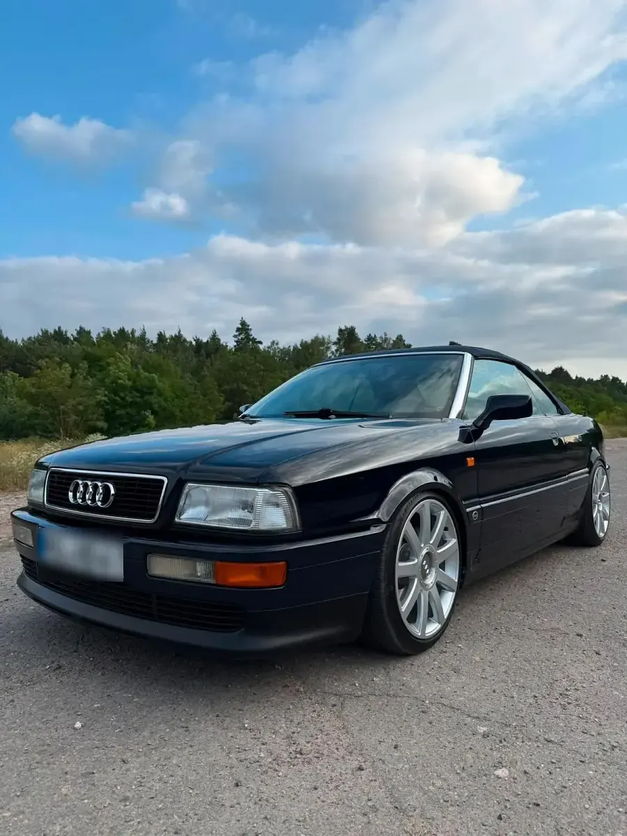 Gebraucht Audi 80 S-Line 115 PS (84 kW) 1997 Blau Cabrio