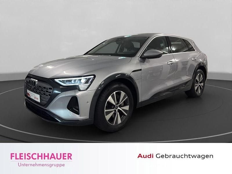 Silber Gebraucht 2023 Audi Q8 e-tron Advanced SUV | 49.490 € (Superpreis) - Bild 1/4
