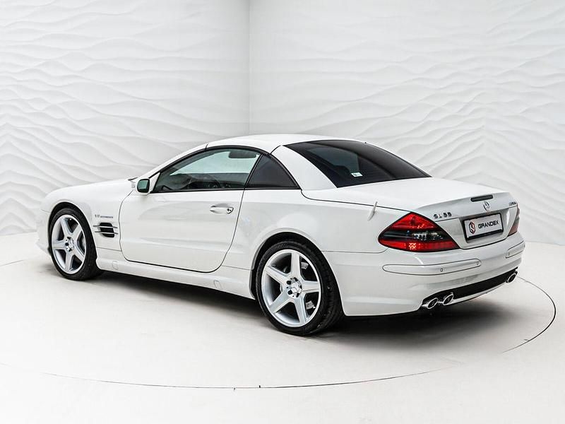 Gebraucht Mercedes SL55 AMG AMG 517 PS (380 kW) 2007 Weiß Cabrio