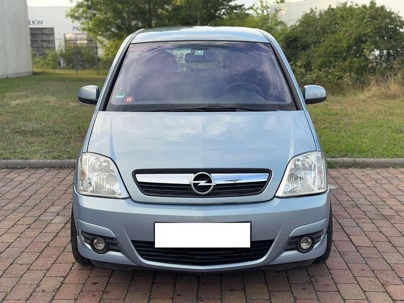 Blau Gebraucht 2006 Opel Meriva Edition Van / Kleinbus | 2.470 € (Etwas zu teuer) - Bild 1/4