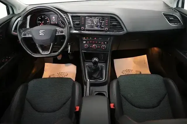 Usata Seat Leon FR 150 CV (110 kW) 2017 Bianco Berlina