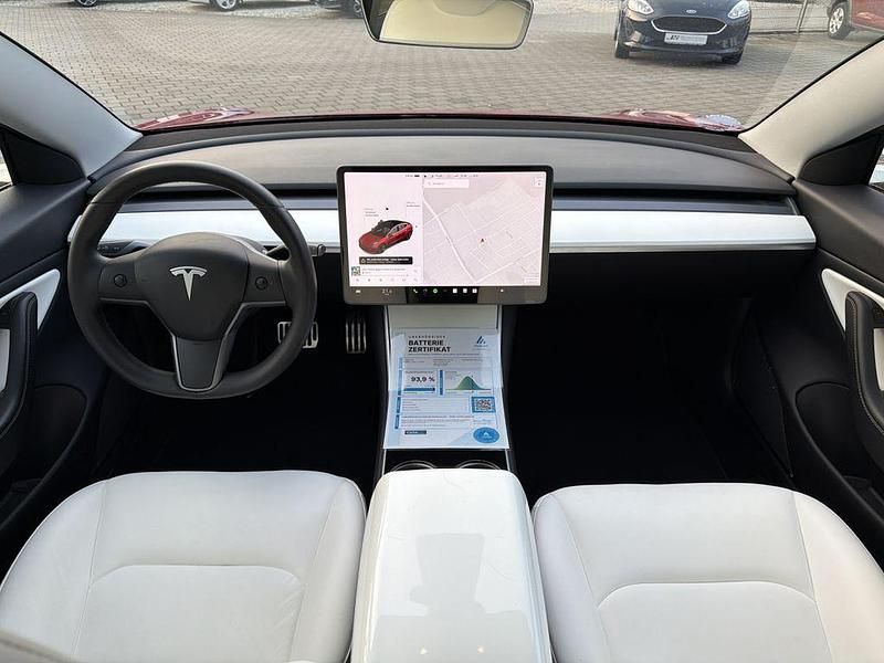 Gebraucht Tesla Model 3 Long Range AWD 350 kW (476 PS) 2020 Rot___________________________________________________ Limousine