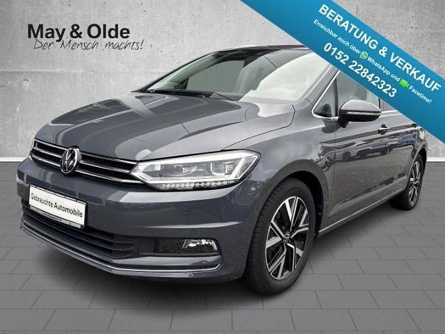 Grau Gebraucht 2021 VW Touran Highline Van / Kleinbus | 27.988 € (Guter Preis) - Bild 1/4