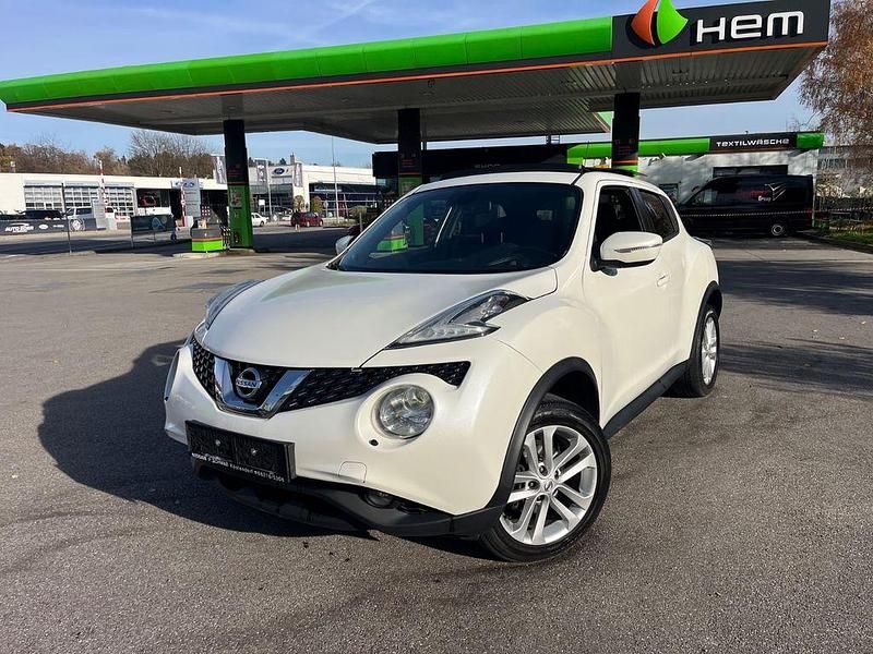 Weiß Gebraucht 2017 Nissan Juke N-Connecta SUV | 7.499 € (Fairer Preis) - Bild 1/4