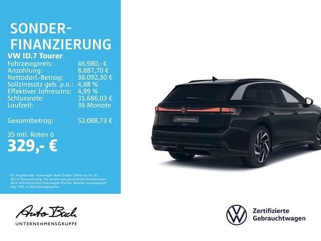 Gebraucht VW ID.7 Pro 210 kW (286 PS) 2024 Grenadillschwarz metallic Kombi