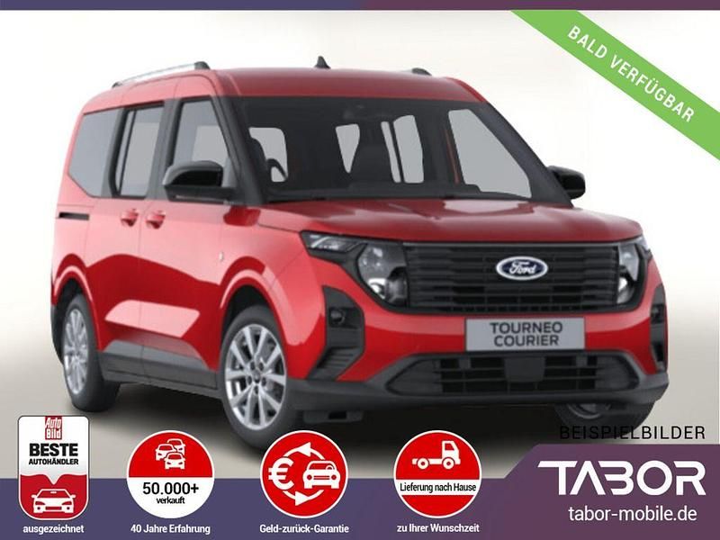 Solar silver metallic Neu 2025 Ford Tourneo Courier Van / Kleinbus | 25.988 € (Guter Preis) - Bild 1/4