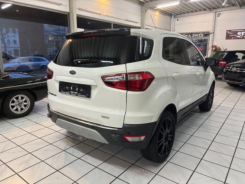 Gebraucht Ford Ecosport Titanium 125 PS (91 kW) 2017 Weiß SUV