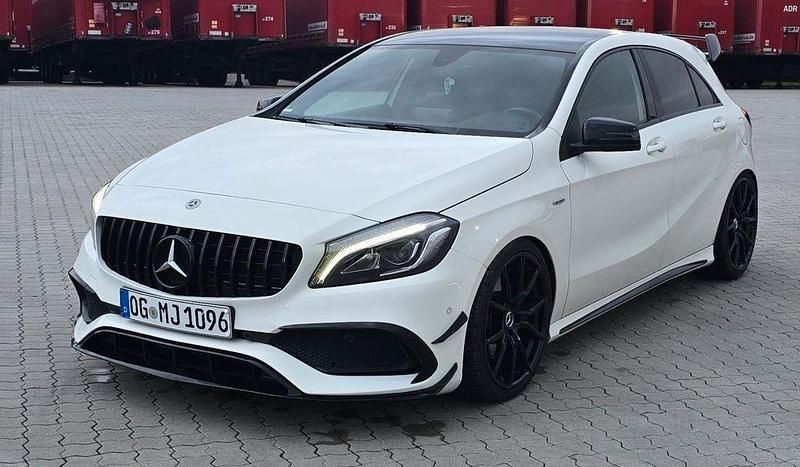 Gebraucht Mercedes A250 AMG 218 PS (160 kW) 2015 Weiß Limousine