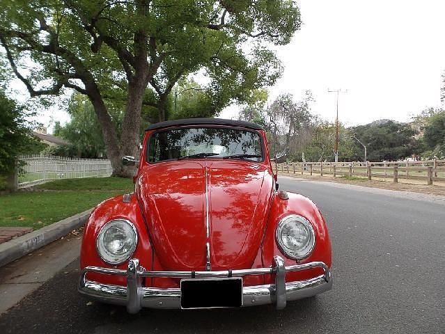 Gebraucht VW Beetle Cabriolet 56 PS (41 kW) 1956 Rot Cabrio