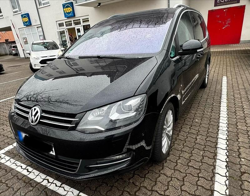 Gebraucht VW Sharan Style 170 PS (125 kW) 2011 Schwarz Van / Kleinbus