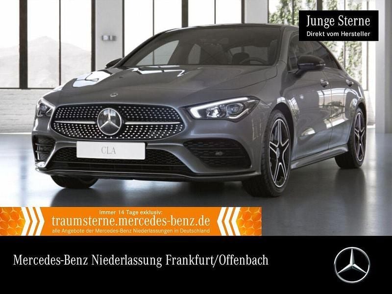 Grau Gebraucht 2022 Mercedes CLA220 AMG Limousine | 34.990 € (Fairer Preis) - Bild 1/3