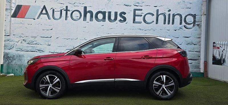 Rot Gebraucht 2023 Peugeot 3008 GT-line SUV | 24.990 € (Fairer Preis) - Bild 1/4