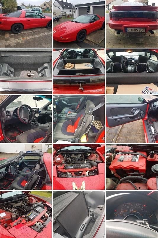 Gebraucht Pontiac Firebird 149 PS (109 kW) 1994 Rot Coupé