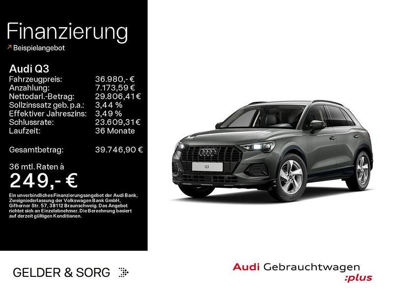 Chronosgrau metallic Gebraucht 2025 Audi Q3 Advanced SUV | 36.980 € (Guter Preis) - Bild 1/4