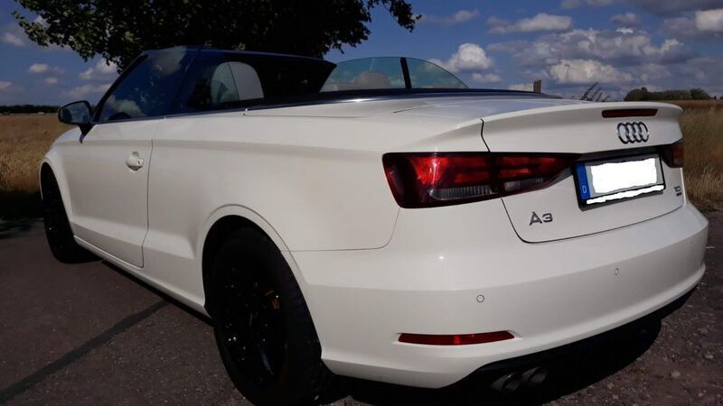 Weiß Gebraucht 2014 Audi A3 Cabriolet Attraction Cabrio | 15.990 € (Fairer Preis) - Bild 1/4