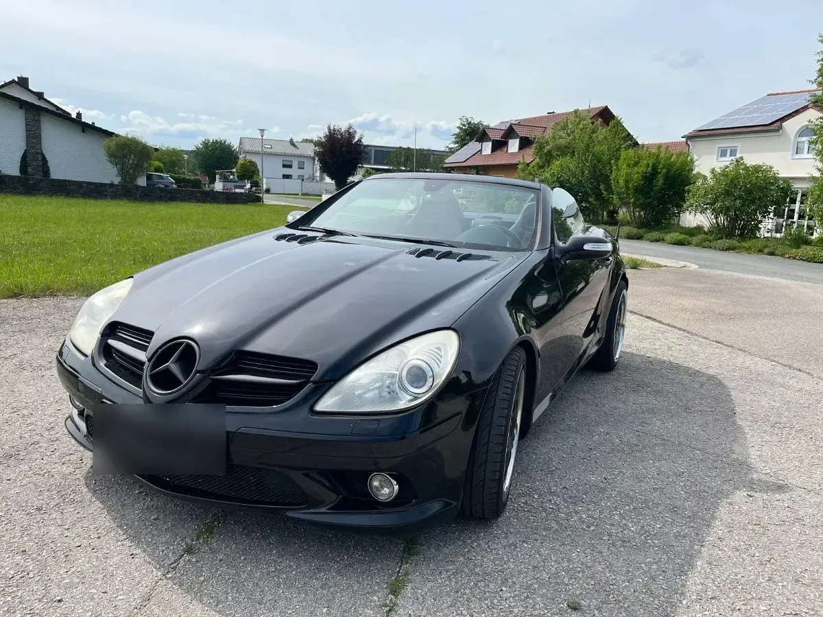 Gebraucht Mercedes SLK350 AMG 272 PS (200 kW) 2004 Schwarz Cabrio