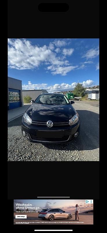 Gebraucht VW Golf VII 105 PS (77 kW) 2012 Schwarz Kombi
