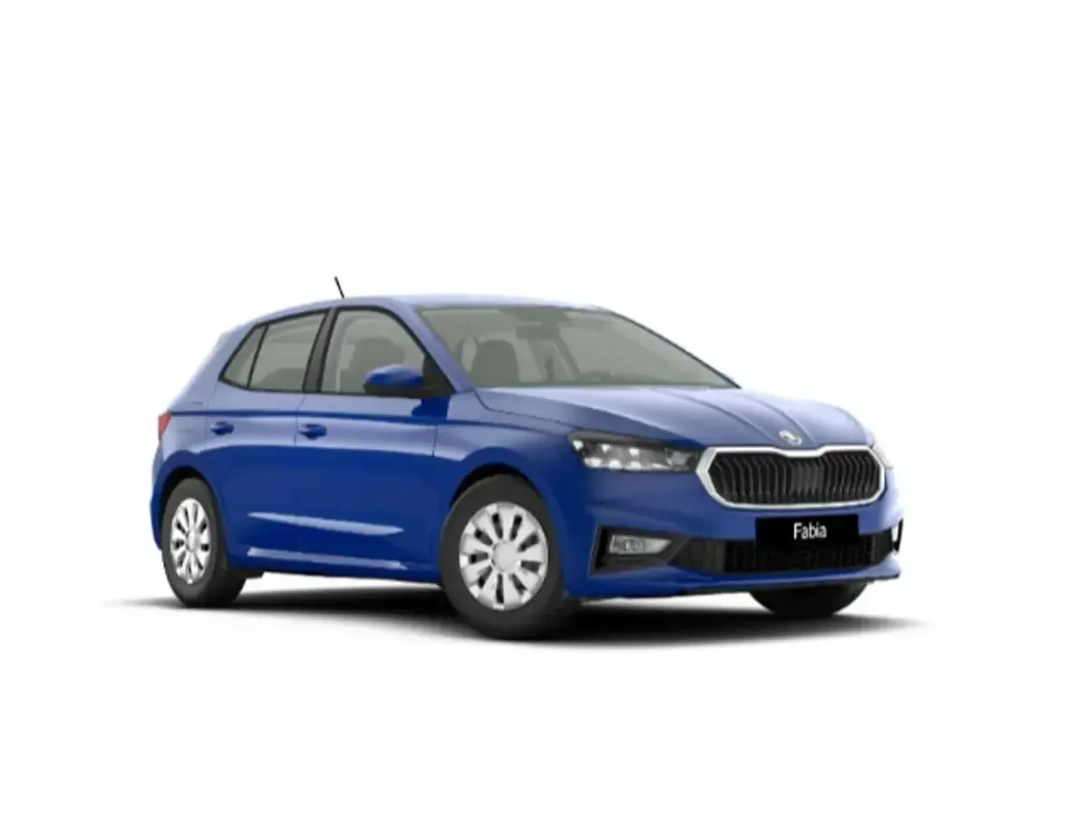 Neu Skoda Fabia Essence 80 PS (58 kW) 2026 Energyblau Limousine