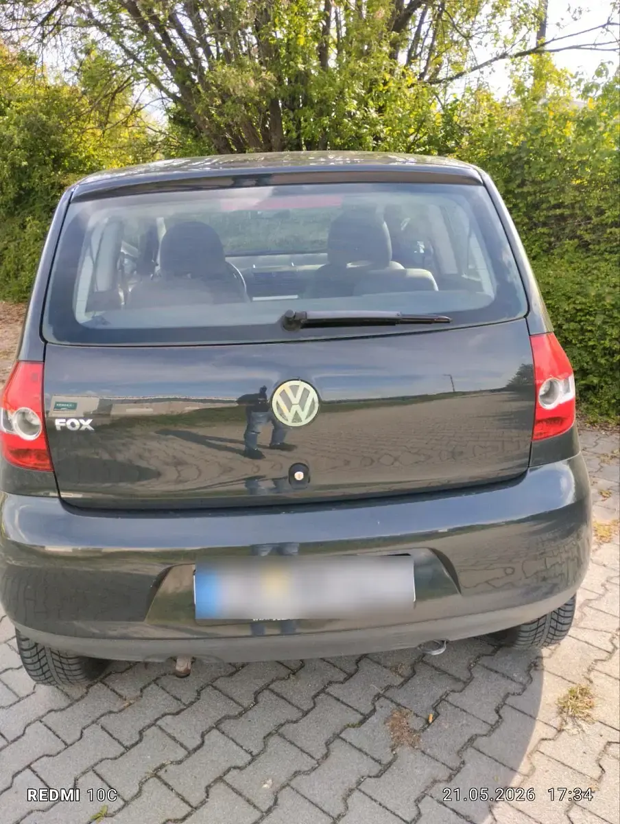 Gebraucht VW Fox 68 PS (50 kW) 2006 Grau Kleinwagen