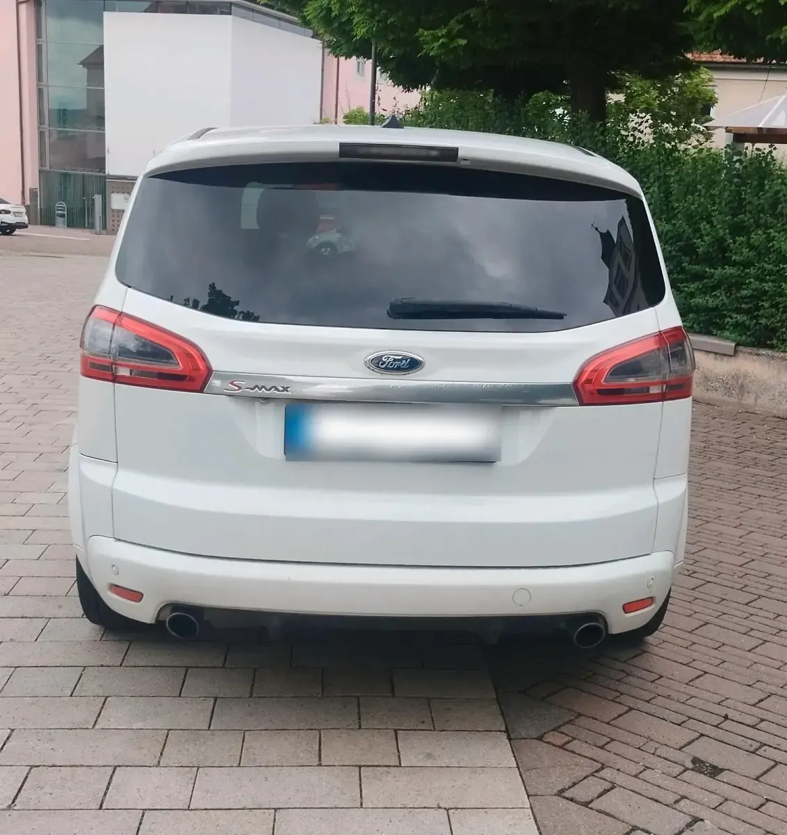 Gebraucht Ford S-MAX 200 PS (147 kW) 2012 Weiß Van / Kleinbus